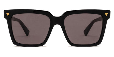 Bottega Veneta® BV1254S BV1254S 001 55 - Black / Grey Sunglasses