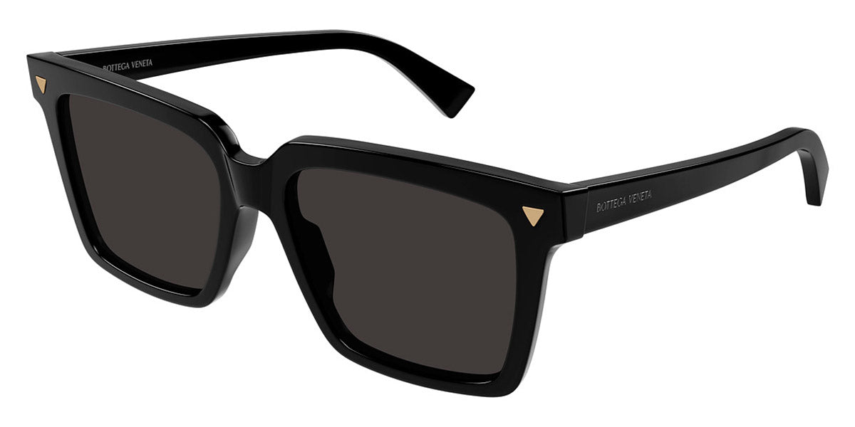 Bottega Veneta® BV1254S BV1254S 001 55 - Black / Grey Sunglasses