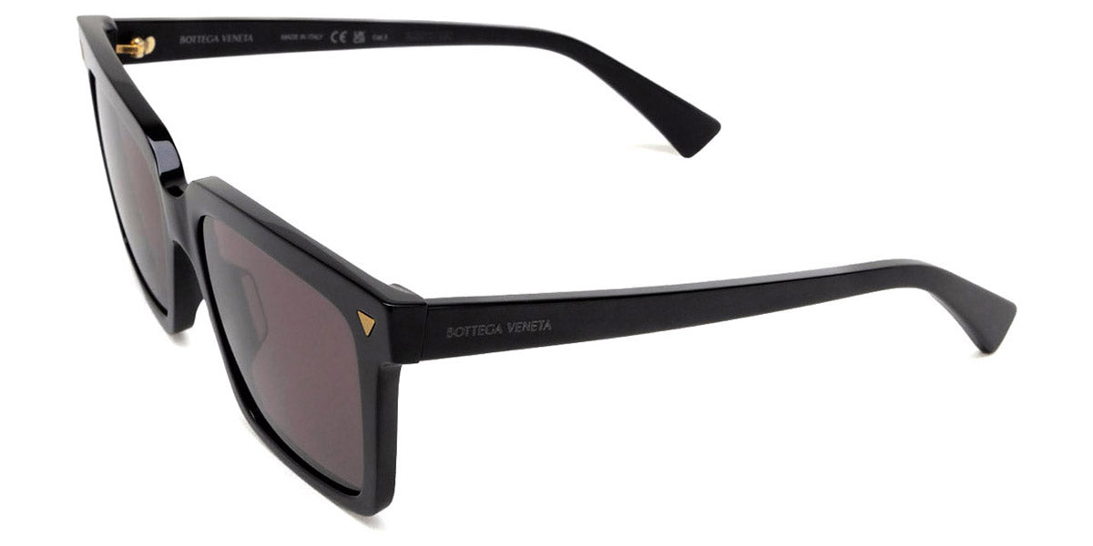 Bottega Veneta® BV1254S BV1254S 001 55 - Black / Grey Sunglasses