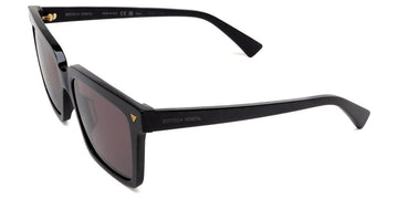 Bottega Veneta® BV1254S BV1254S 001 55 - Black / Grey Sunglasses