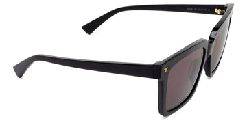 Bottega Veneta® BV1254S BV1254S 001 55 - Black / Grey Sunglasses