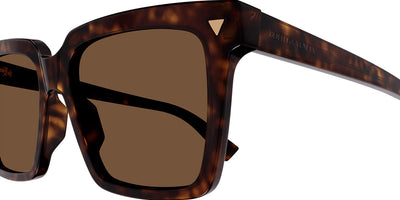 Bottega Veneta® BV1254S BV1254S 002 55 - Havana / Brown Sunglasses