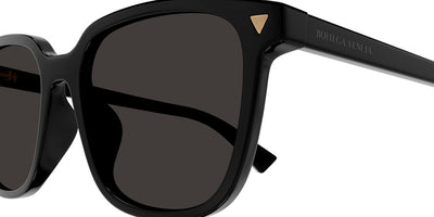 Bottega Veneta® BV1255SA BV1255SA 001 55 - Black / Grey Sunglasses