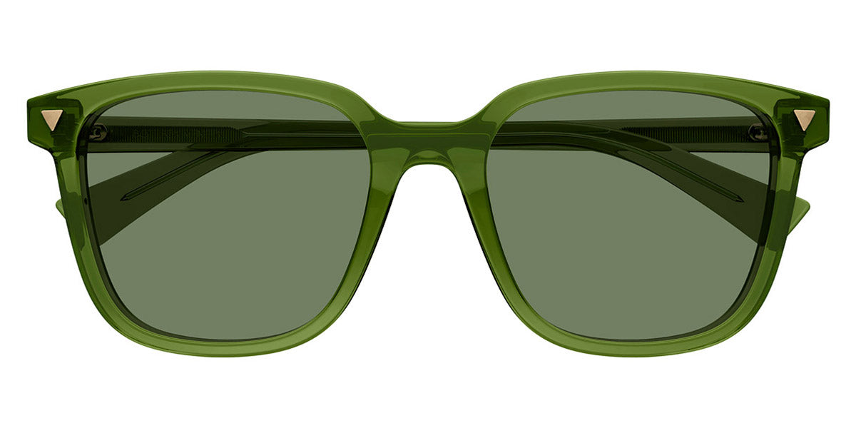 Bottega Veneta® BV1255SA BV1255SA 004 55 - Green / Green Sunglasses