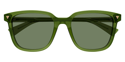 Bottega Veneta® BV1255SA BV1255SA 004 55 - Green / Green Sunglasses