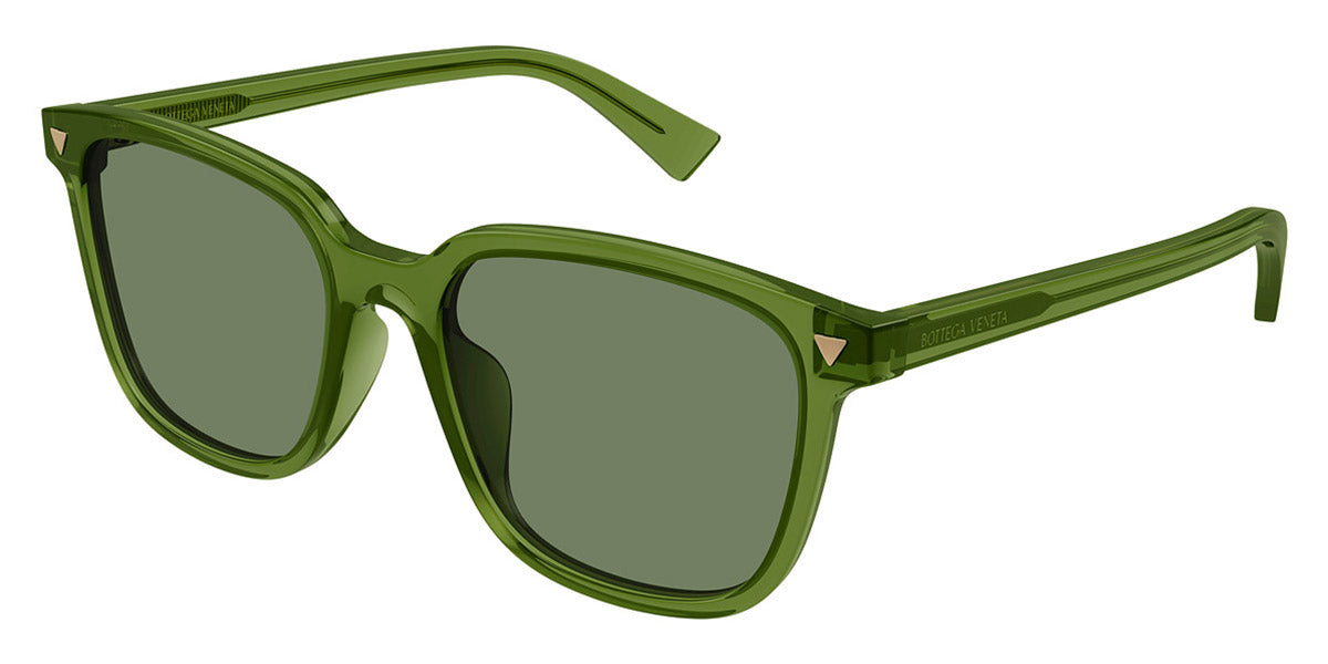 Bottega Veneta® BV1255SA BV1255SA 004 55 - Green / Green Sunglasses