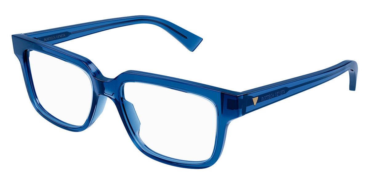 Bottega Veneta® BV1256O BV1256O 008 56 - Blue Eyeglasses