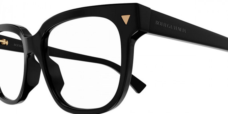 Bottega Veneta® BV1257O BV1257O 005 53 - Black Eyeglasses