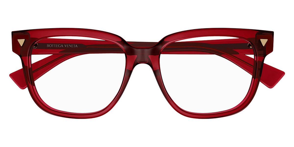 Bottega Veneta® BV1257O BV1257O 007 53 - Burgundy Eyeglasses