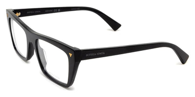 Bottega Veneta® BV1258O BV1258O 001 53 - Black Eyeglasses