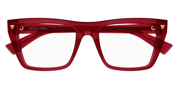 Bottega Veneta® BV1258O BV1258O 003 53 - Burgundy Eyeglasses