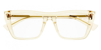 Bottega Veneta® BV1258O BV1258O 004 53 - Yellow Eyeglasses