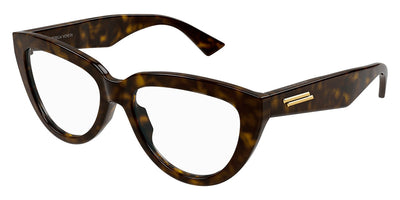 Bottega Veneta® BV1259O BV1259O 002 54 - Havana Eyeglasses