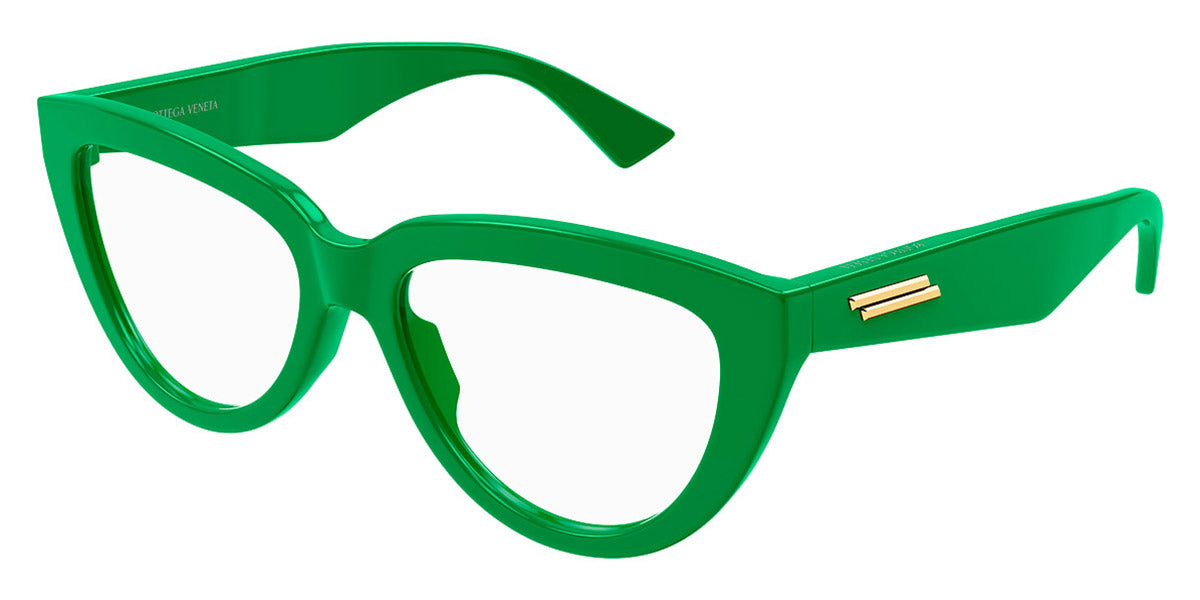 Bottega Veneta® BV1259O BV1259O 003 54 - Green Eyeglasses