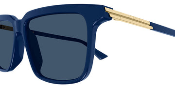 Bottega Veneta® BV1261S BV1261S 003 56 - Blue / Blue Sunglasses