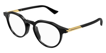 Bottega Veneta® BV1263O BV1263O 001 48 - Black Eyeglasses