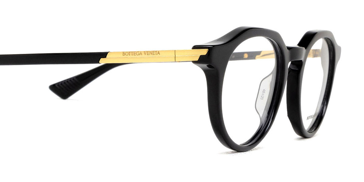 Bottega Veneta® BV1263O BV1263O 001 48 - Black Eyeglasses