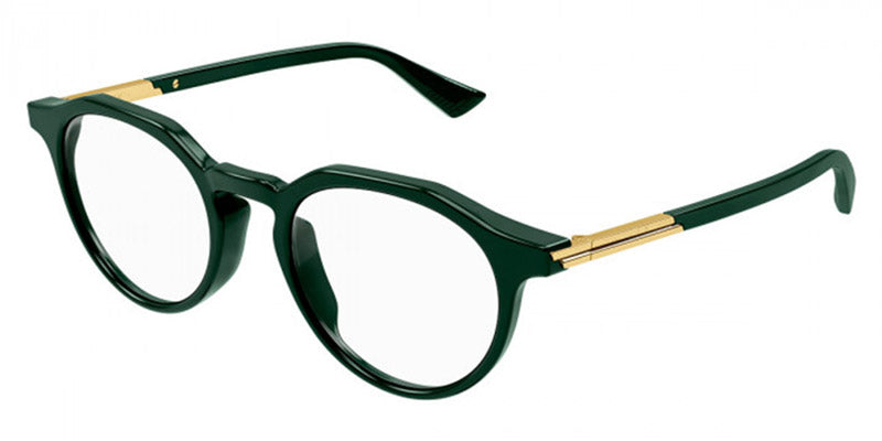 Bottega Veneta® BV1263O BV1263O 004 48 - Green Eyeglasses