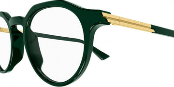 Bottega Veneta® BV1263O BV1263O 004 48 - Green Eyeglasses