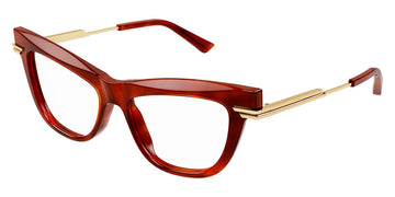 Bottega Veneta® BV1266O BV1266O 002 51 - Havana Eyeglasses