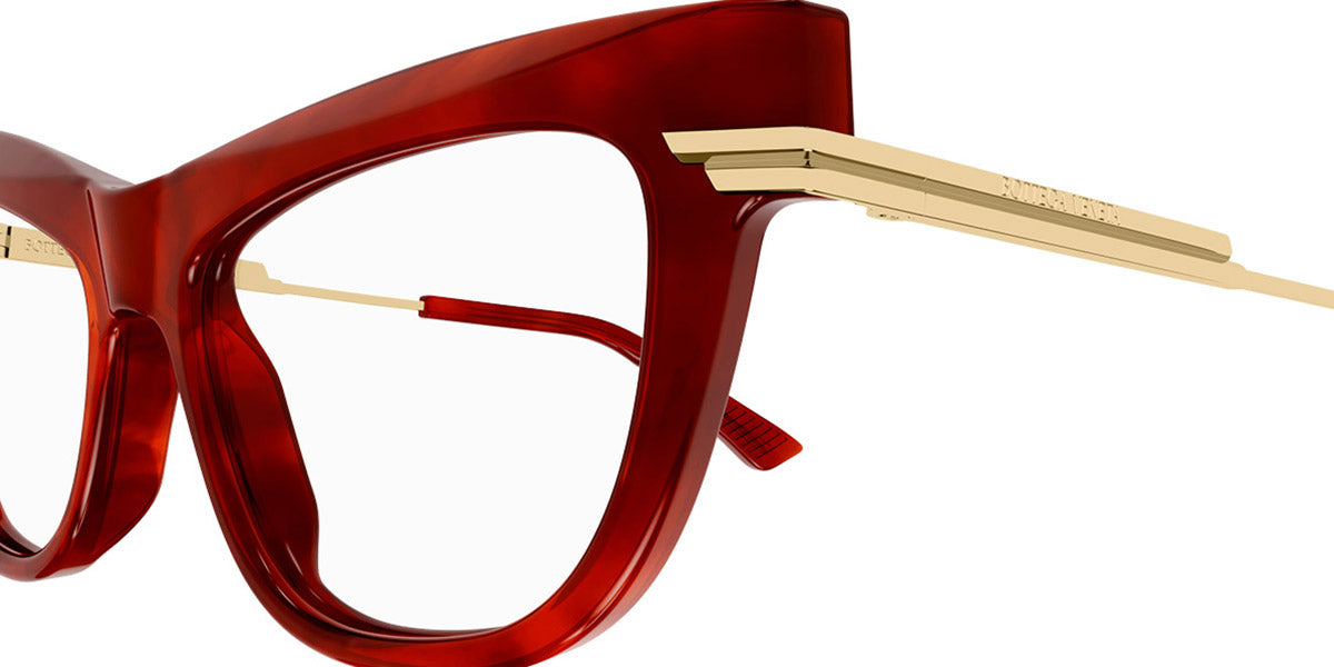 Bottega Veneta® BV1266O BV1266O 002 51 - Havana Eyeglasses