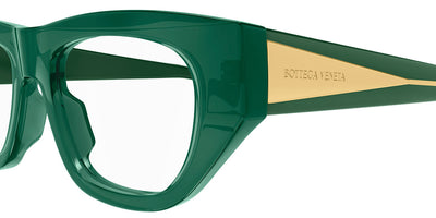 Bottega Veneta® BV1279O BV1279O 003 51 - Green Eyeglasses