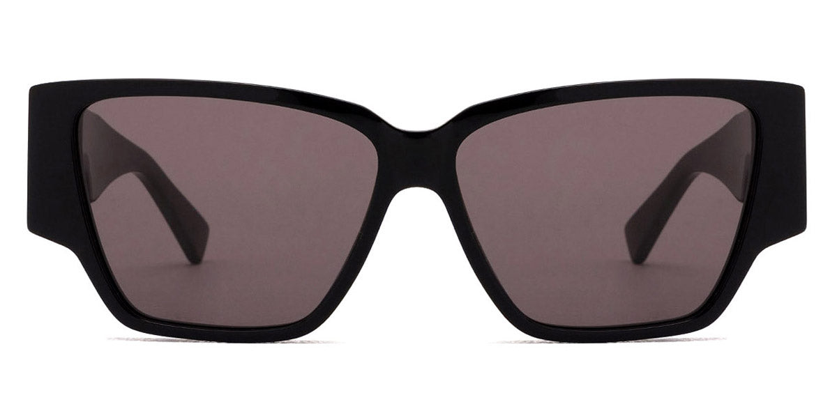 Bottega Veneta® BV1285S BV1285S 001 57 - Black / Grey Sunglasses