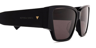 Bottega Veneta® BV1285S BV1285S 001 57 - Black / Grey Sunglasses