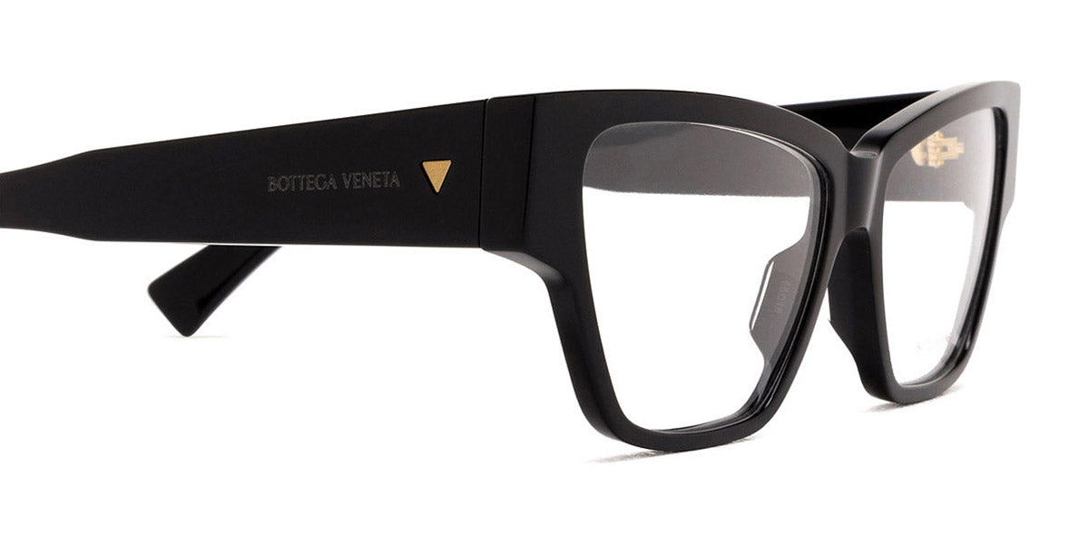 Bottega Veneta® BV1288O BV1288O 001 55 - Black Eyeglasses