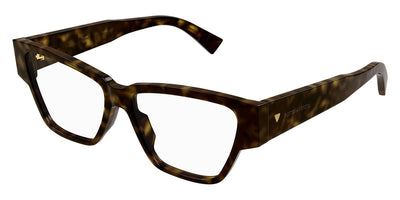 Bottega Veneta® BV1288O BV1288O 002 55 - Havana Eyeglasses