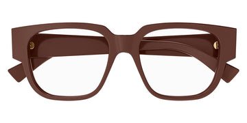 Bottega Veneta® BV1289O BV1289O 003 52 - Burgundy Eyeglasses