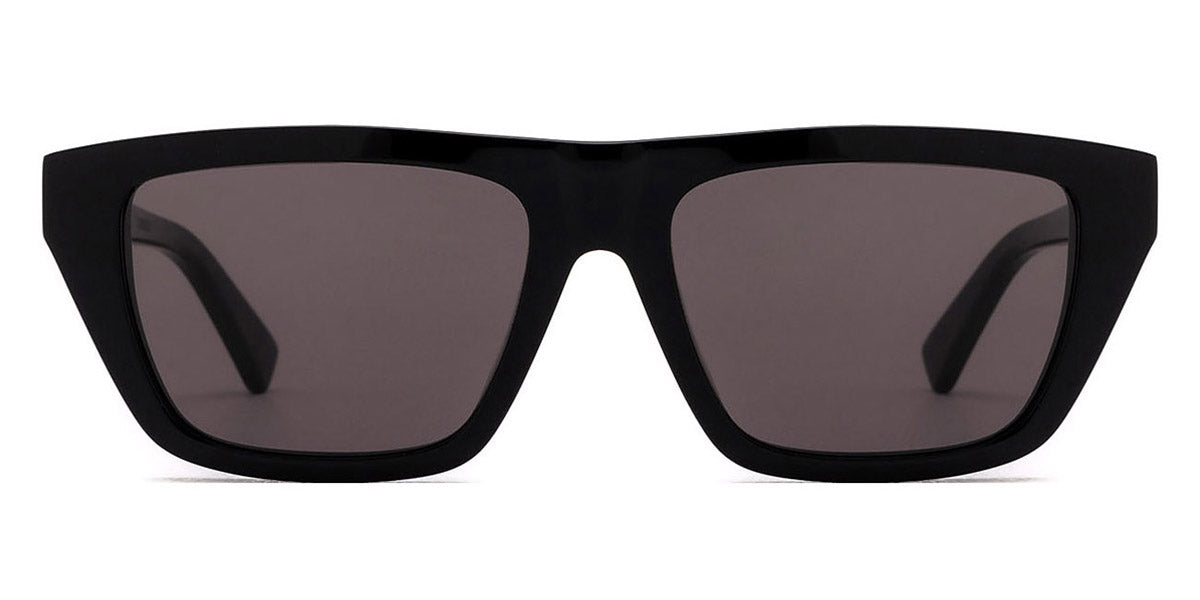 Bottega Veneta® BV1291S BV1291S 001 54 - Black / Grey Sunglasses