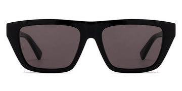 Bottega Veneta® BV1291S BV1291S 001 54 - Black / Grey Sunglasses