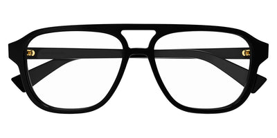 Bottega Veneta® BV1294O BV1294O 001 56 - Black / Black eyeglasses