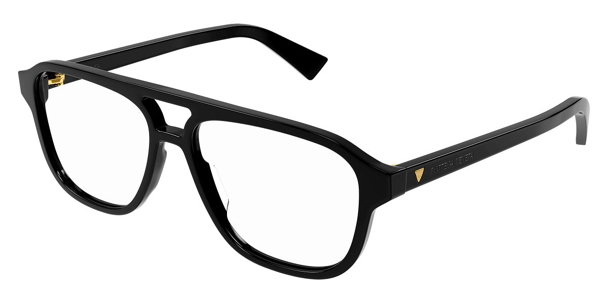 Bottega Veneta® BV1294O BV1294O 001 56 - Black / Black eyeglasses