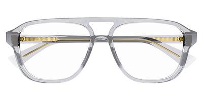 Bottega Veneta® BV1294O BV1294O 004 56 - Grey / Grey eyeglasses