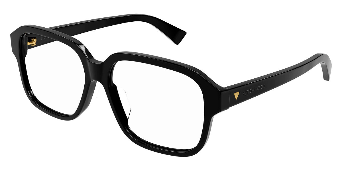 Bottega Veneta® BV1295O BV1295O 001 57 - Black / Black eyeglasses