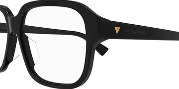 Bottega Veneta® BV1295O BV1295O 001 57 - Black / Black eyeglasses