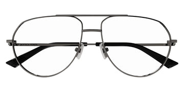 Bottega Veneta® BV1302O BV1302O 003 57 - Gunmetal Eyeglasses