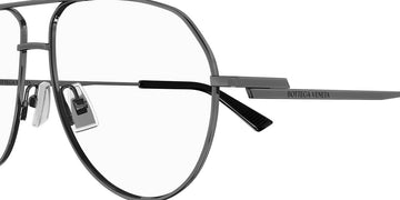 Bottega Veneta® BV1302O BV1302O 003 57 - Gunmetal Eyeglasses