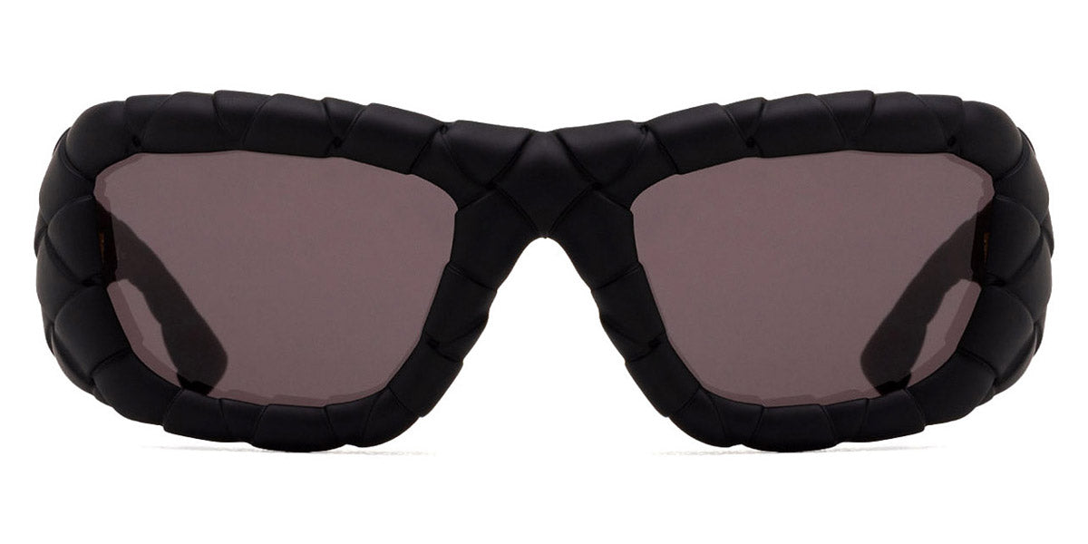 Bottega Veneta® BV1303S BV1303S 001 56 - Black / Grey Sunglasses