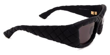 Bottega Veneta® BV1303S BV1303S 001 56 - Black / Grey Sunglasses