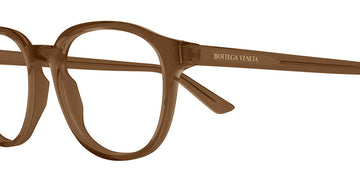 Bottega Veneta® BV1312O BV1312O 008 52 - Brown/Brown Eyeglasses