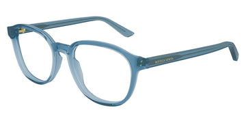 Bottega Veneta® BV1312O BV1312O 010 52 - Light-Blue/Light-Blue Eyeglasses