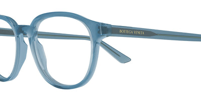 Bottega Veneta® BV1312O BV1312O 010 52 - Light-Blue/Light-Blue Eyeglasses