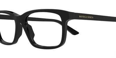 Bottega Veneta® BV1314O BV1314O 006 57 - Black/Black Eyeglasses