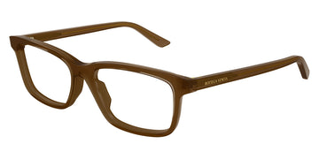 Bottega Veneta® BV1314O BV1314O 008 57 - Brown/Brown Eyeglasses