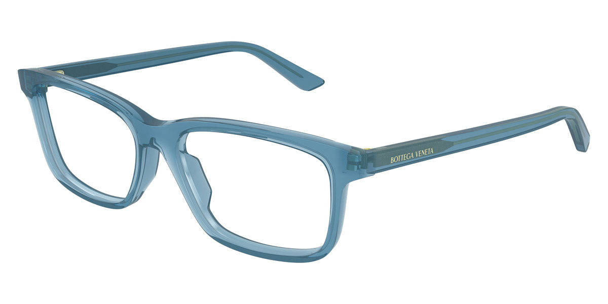 Bottega Veneta® BV1314O BV1314O 010 57 - Light-Blue/Light-Blue Eyeglasses