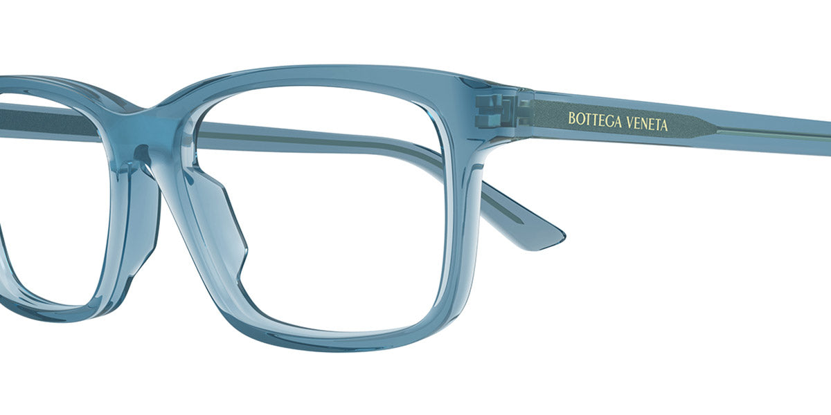 Bottega Veneta® BV1314O BV1314O 010 57 - Light-Blue/Light-Blue Eyeglasses