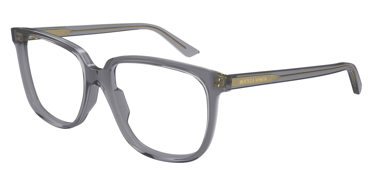 Bottega Veneta® BV1315O BV1315O 004 56 - Grey/Grey Eyeglasses